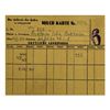 Milk Ration Card for Jewish Child from Lodz Litzmannstadt Ghetto