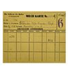 Image 1 : Milk Ration Card for Jewish Child from Lodz Litzmannstadt Ghetto