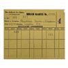 Image 1 : Milk Ration Card for Jewish Child from Lodz Litzmannstadt Ghetto