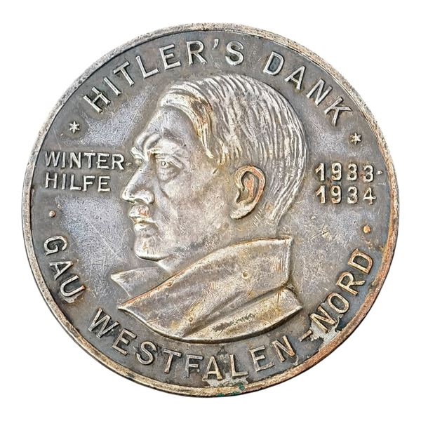 Adolf Hitler Gau Westfalen 1933 Badge Pin