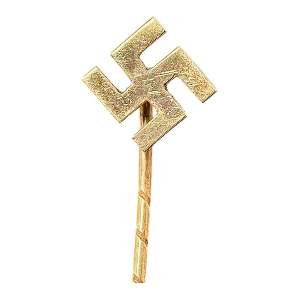 Third Reich Nazi Swastika Stickpin