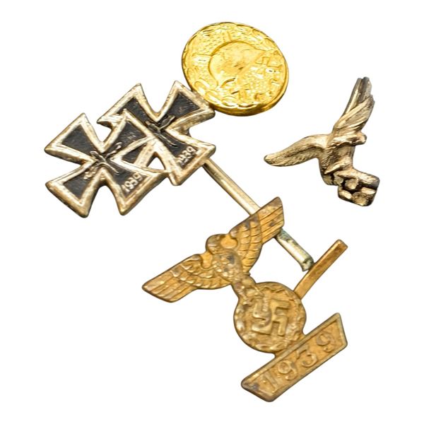 Third Reich Nazi Assorted Pins / Insignia