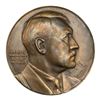 Image 1 : Adolf Hitler Bronze Plaque "Reichskanzler Adolf Hitler' by F. Beyer
