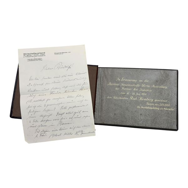 Third Reich Nazi Photo Presentation Album from Shop