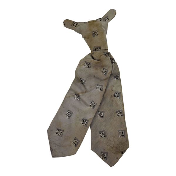 Third Reich Swastika Nazi Sympathizer Children's Necktie