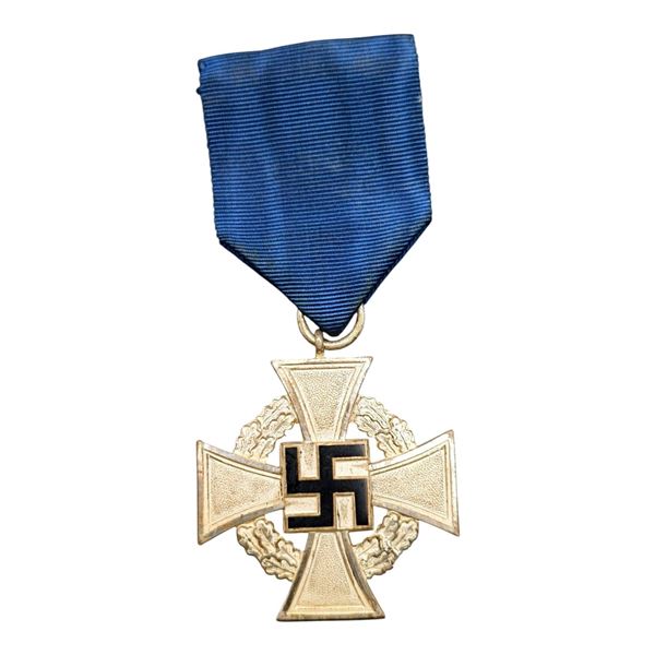 Third Reich Nazi 25 Year Faithful Service Medal