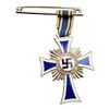 Third Reich Nazi Mothers Cross in Silver