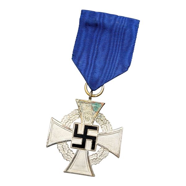 Third Reich Nazi 25 Year Faithful Service Medal