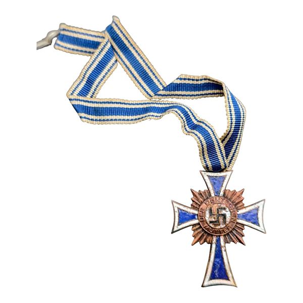Third Reich Nazi Mothers Cross in Bronze