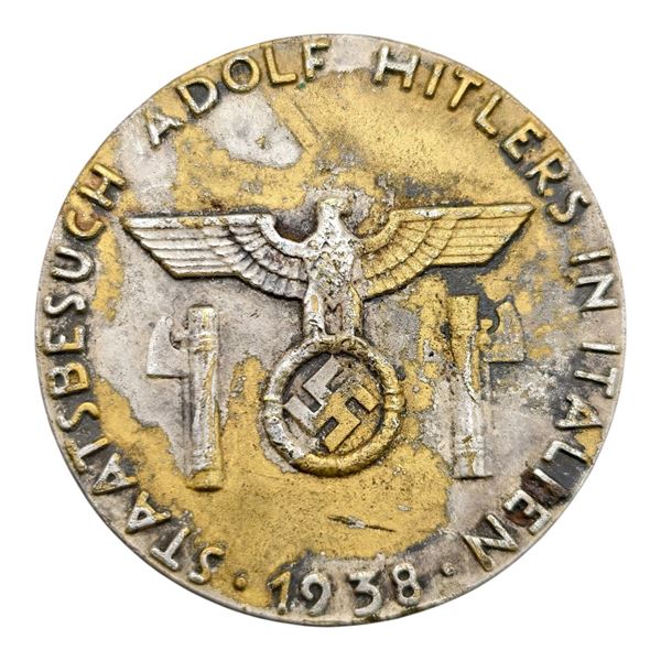 Third Reich Nazi Staatsbesuch Adolf Hitlers In Italen 1938 Tinnie