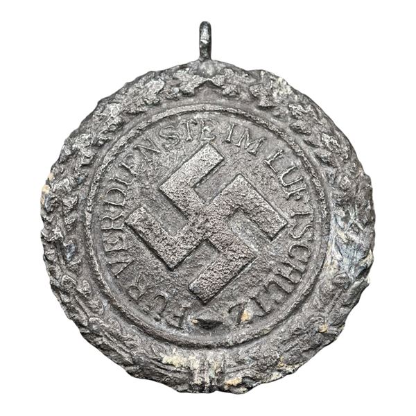 Third Reich Nazi Luftschutz 1938 Medal