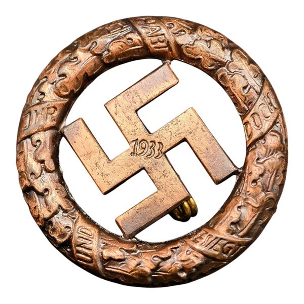 Third Reich Nazi Putsch Anniversary 10 Year Badge