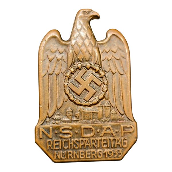 NSDAP Reichsparteitag 1933 Badge