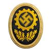 Third Reich Nazi DAF Cap Insignia