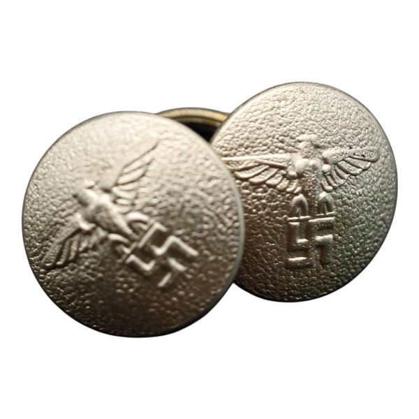 German WWII Linked Uniform Sleeve Button