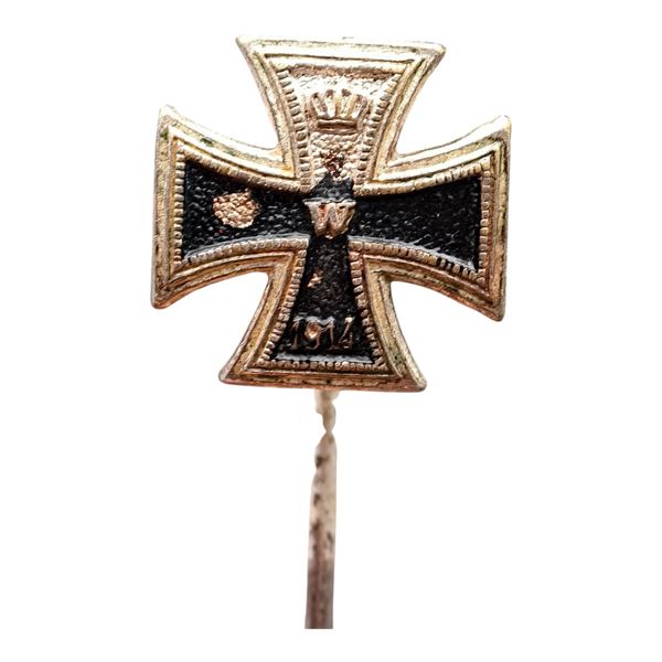 German WWI 1914 Iron Cross Stickpin