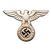Image 1 : Third Reich Nazi SA SS Eagle Cap Kepi Insignia