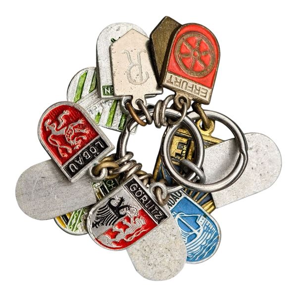 German City Coat of Arms Bracelet Tags