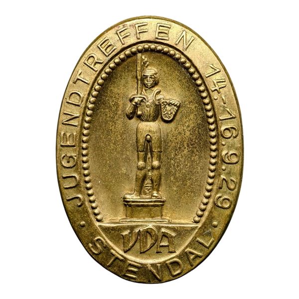 Third Reich Jugend Treffen VDA 1929 Tinnie Badge