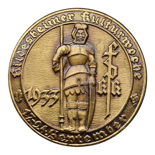 Third Reich Hildesheimer Kulturmoche 1933 Tinnie Badge