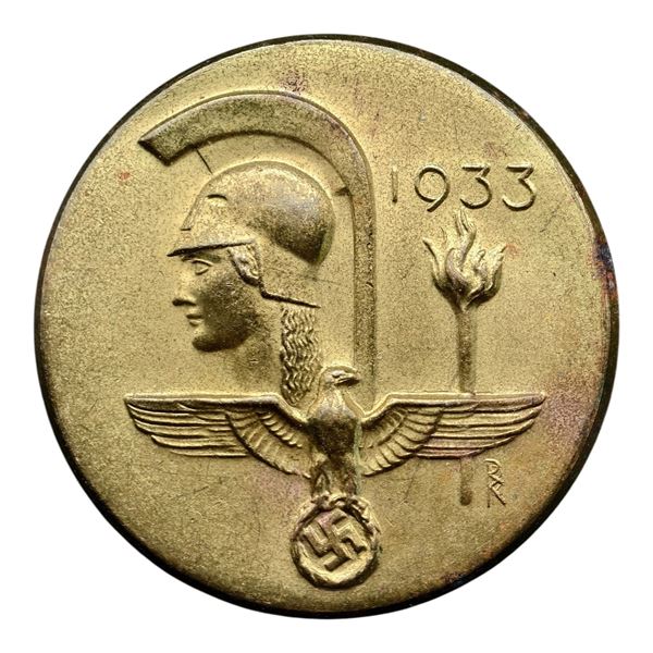 Third Reich German Art 1933 Tinnie Badge