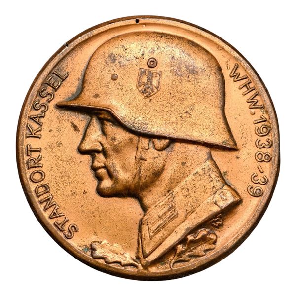 Third Reich Standort Kassel 1939 Tinnie Badge