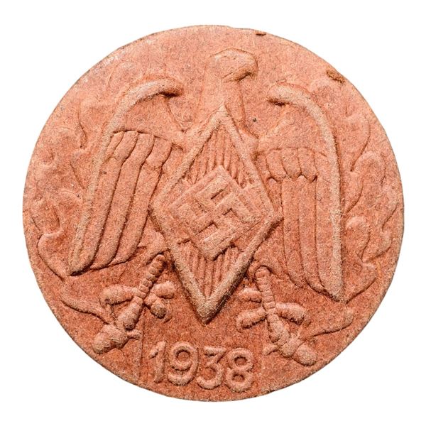 Third Reich Nazi Hitler Youth HJ 1938 Tinnie