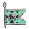 Image 1 : Third Reich Nazi Standard Pin Badge