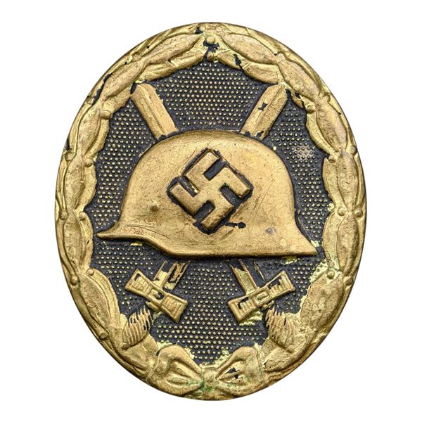 Third Reich Nazi Wound Badge in Black
