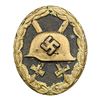 Image 1 : Third Reich Nazi Wound Badge in Black
