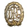 Image 1 : Third Reich Nazi DRL Badge in Bronze