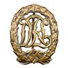 Image 1 : Third Reich Nazi DRL Badge in Bronze