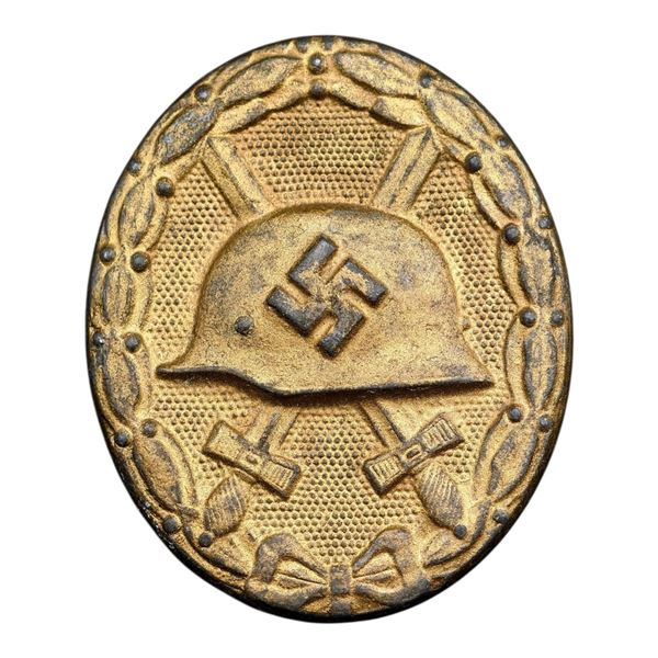 German WWII Wound Badge in Gold