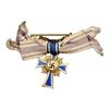 Image 1 : Third Reich Nazi Mother Cross in Gold - Mini