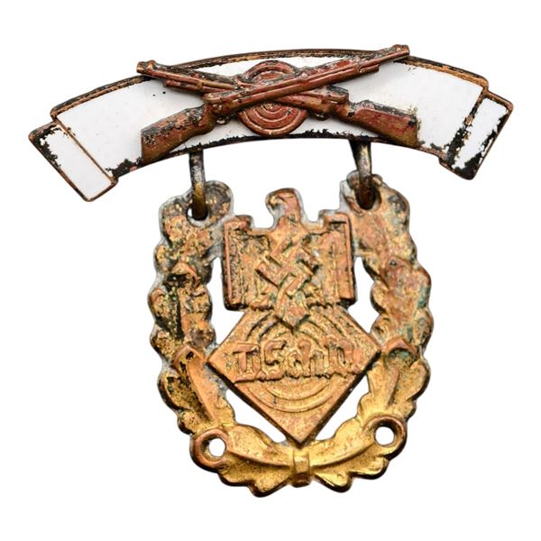 Third Reich Nazi Deutsches Schutzenwesen Badge