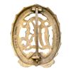 Image 2 : Third Reich Nazi DRL Badge in Bronze