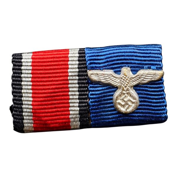 Third Reich Nazi 2 Place Ribbon Bar
