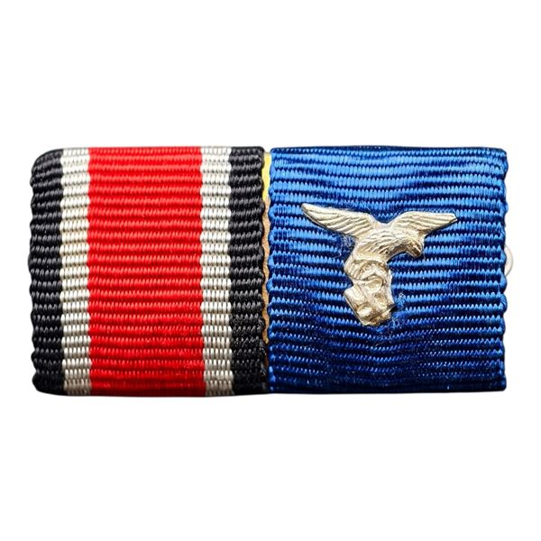 Third Reich Nazi 2 Place Ribbon Bar