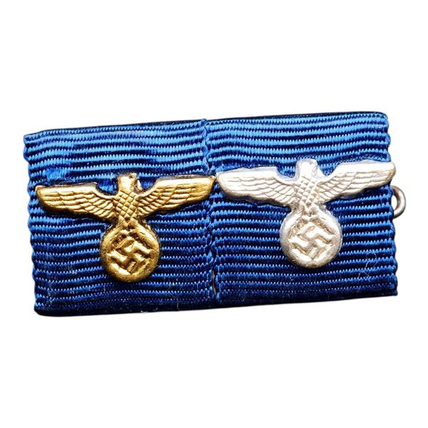 Third Reich Nazi 2 Place Ribbon Bar