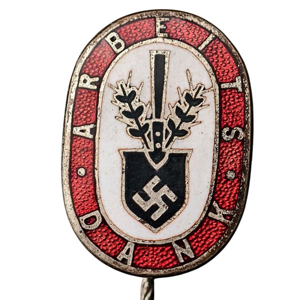 Third Reich Nazi RAD Stickpin