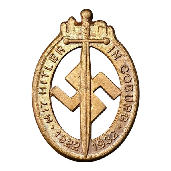 Third Reich Nazi Coburg Badge Stickpin
