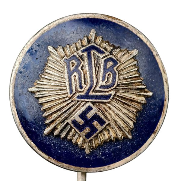 Third Reich Nazi RLB Luftschutz Badge Stickpin