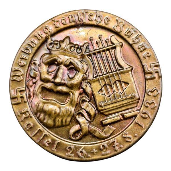Third Reich Nazi Kassel 1933 Tinnie Badge