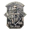 Third Reich Nazi Schlagetertag 1936 Tinnie Badge