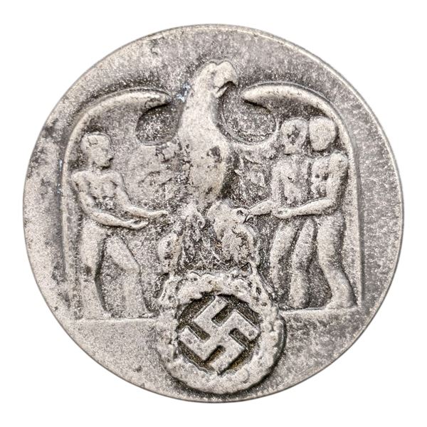 Third Reich Nazi Tinnie Badge