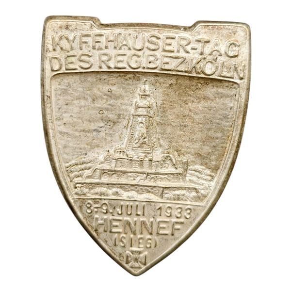 Third Reich Nazi 1933 Tinnie Badge