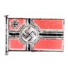 Image 1 : Third Reich Nazi Standard Flag Tinnie Badge