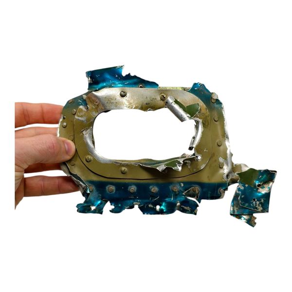 WWII Japanese Torpedo Aircraft Fragment Shot Down by US Marine