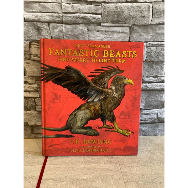 J.K. Rowling - Fantastic Beasts and Where To Find Them Hardcover Book