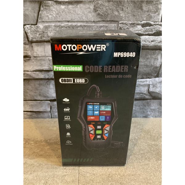 Motopower Professional Code Reader ODBII EOBD